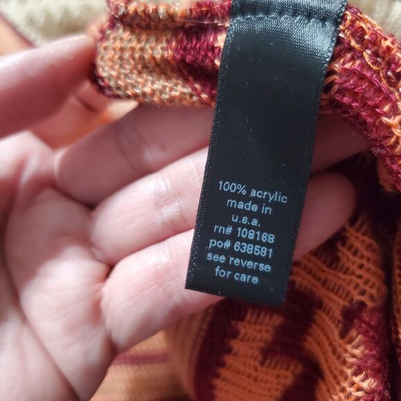 VTG Y2K Full Tilt Cozy Long Cardigan Womens XL Open Front Hooded USA Beachy Surf - Picture 5 of 8